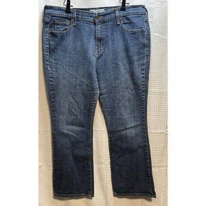 Levi's jeans womens 14 515 bootcut 34 x 29 blue